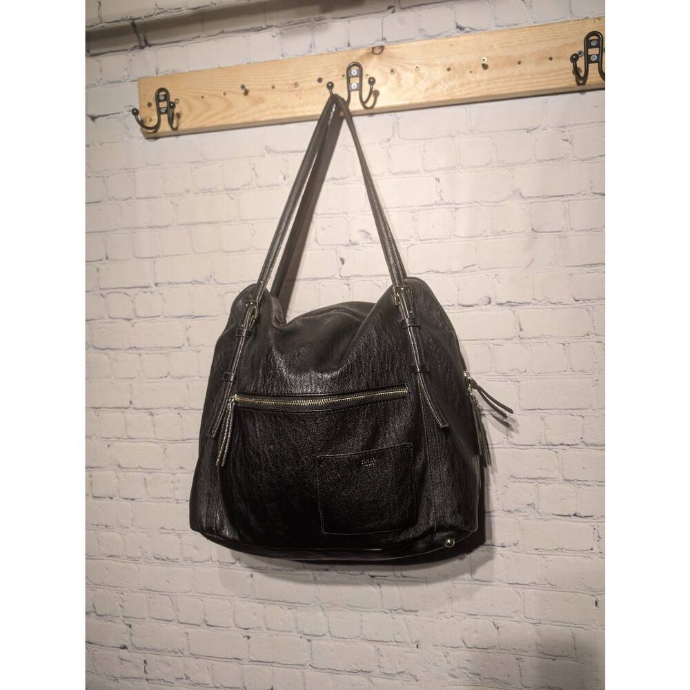 Tutilo x-large pebbled leather tote bage